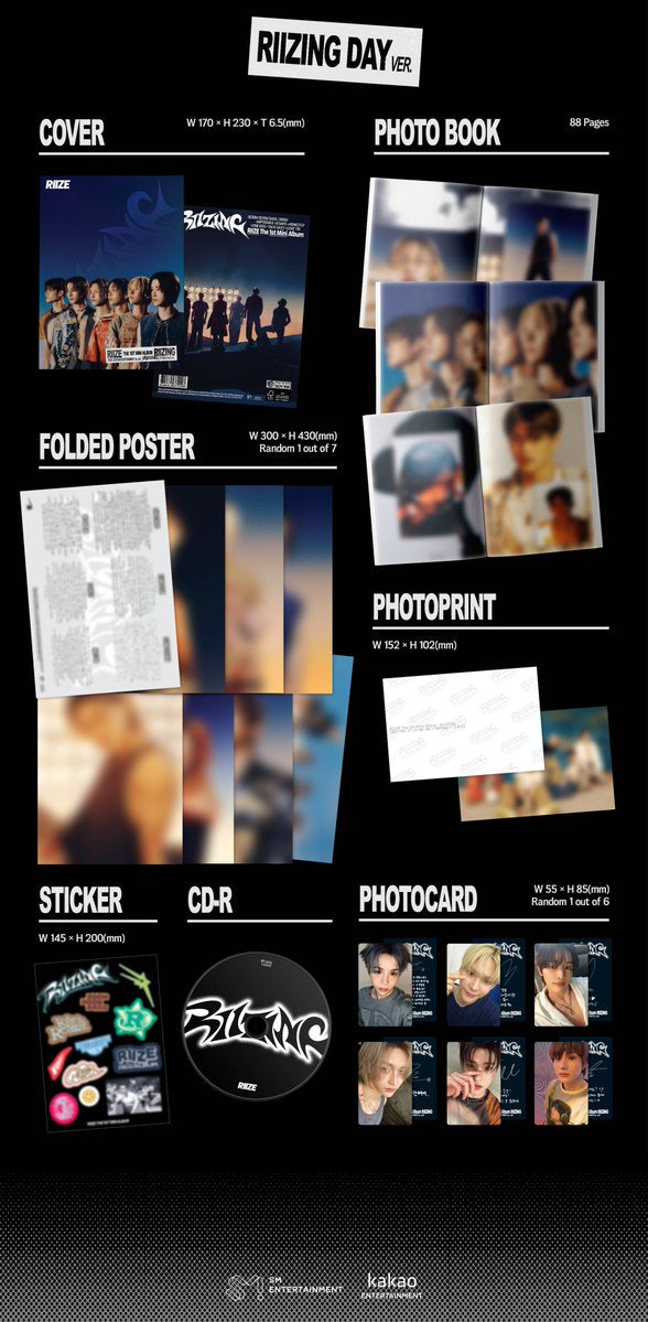 RIIZE - 1st Mini-Album 'RIIZING' (Photo Book Version)