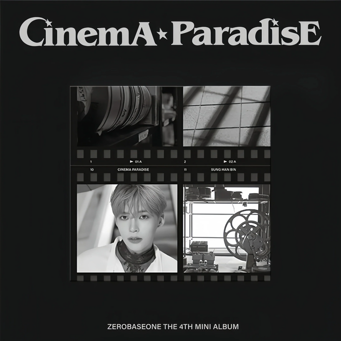 ZEROBASEONE - 4th Mini-Album 'CINEMA PARADISE' (Digipack Version)