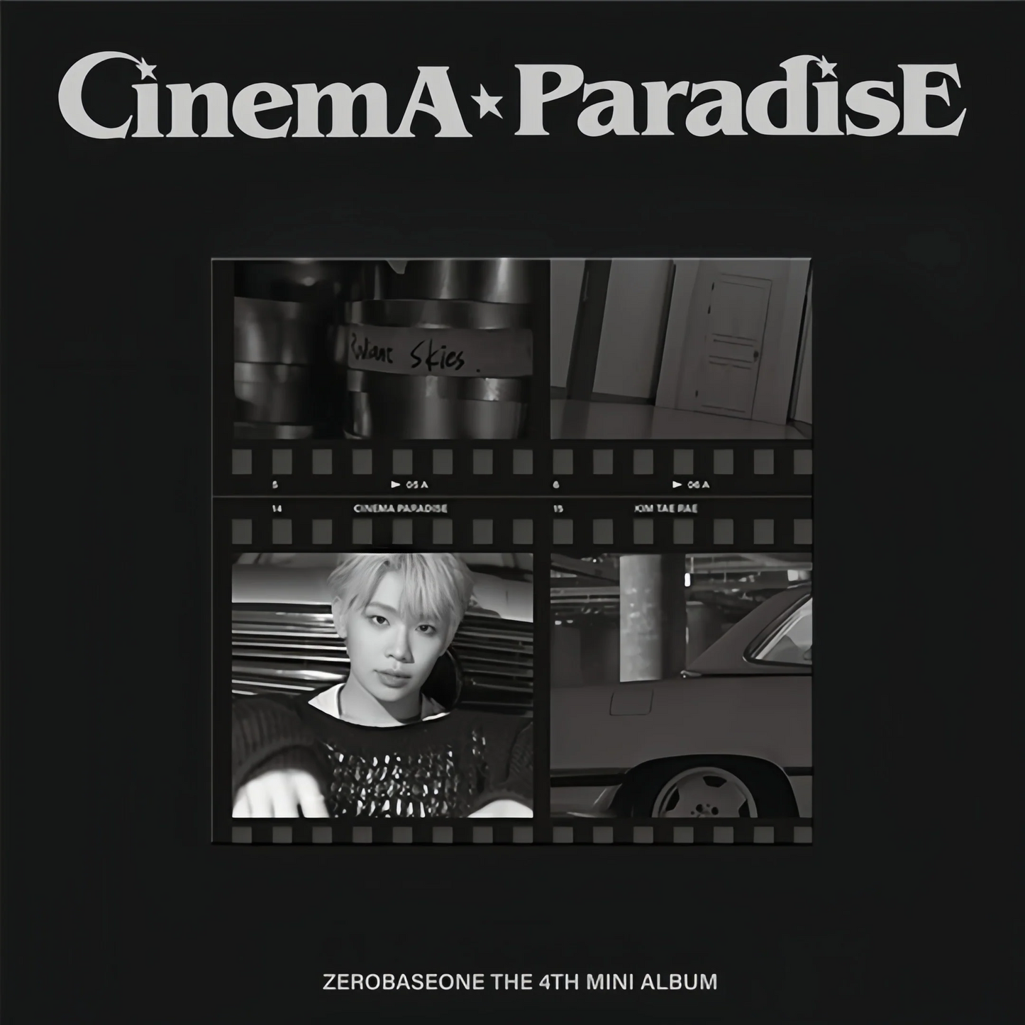 ZEROBASEONE - 4th Mini-Album 'CINEMA PARADISE' (Digipack Version)