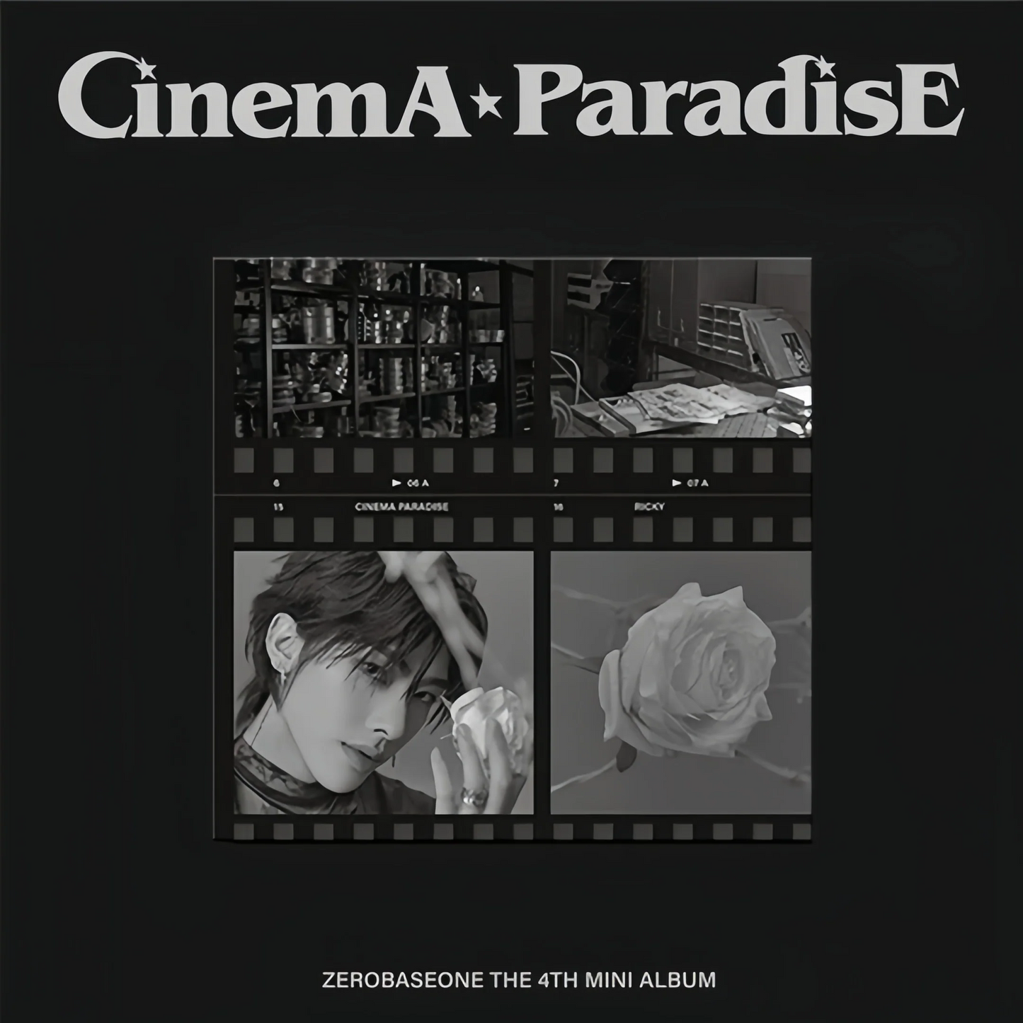 ZEROBASEONE - 4th Mini-Album 'CINEMA PARADISE' (Digipack Version)