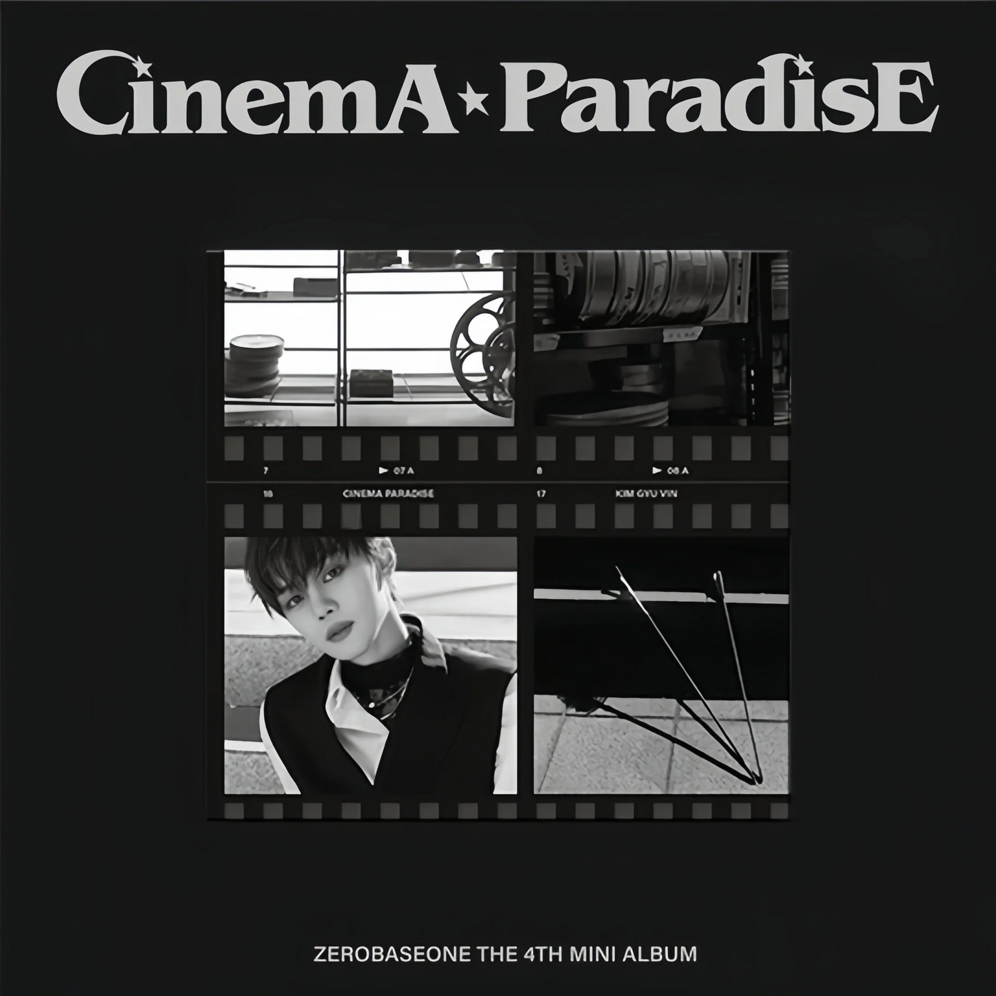 ZEROBASEONE - 4th Mini-Album 'CINEMA PARADISE' (Digipack Version)