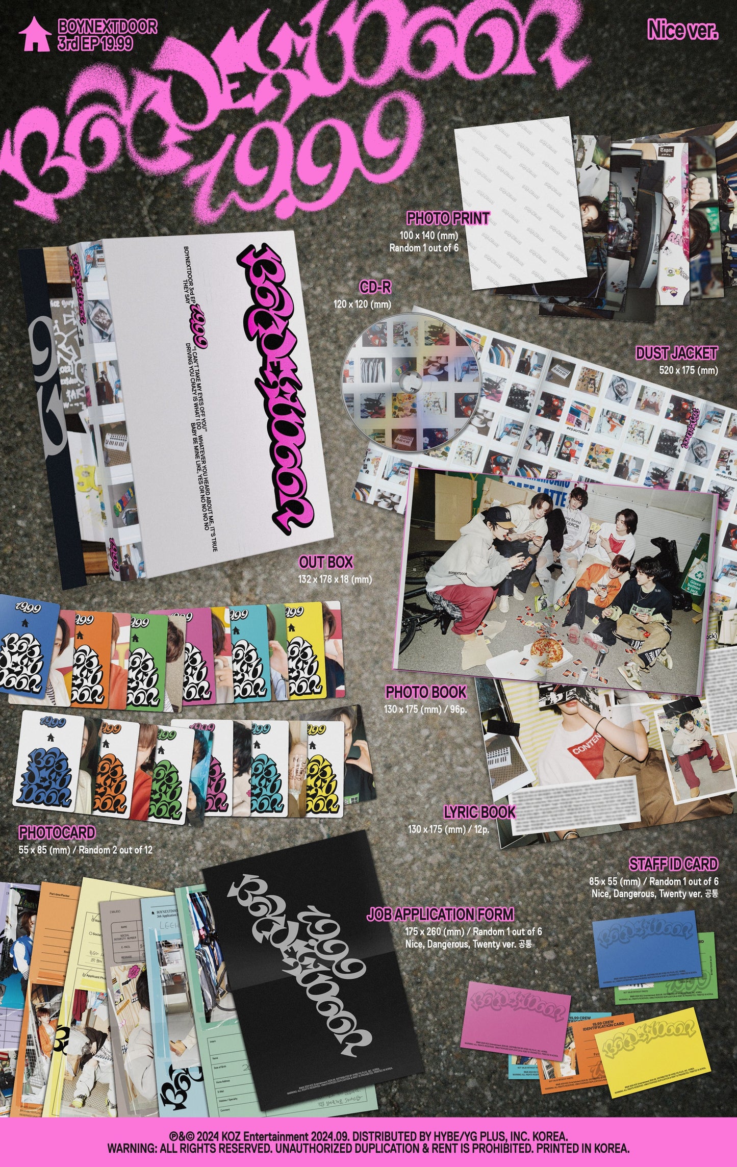 BOYNEXTDOOR - 3rd EP ‘19.99’
