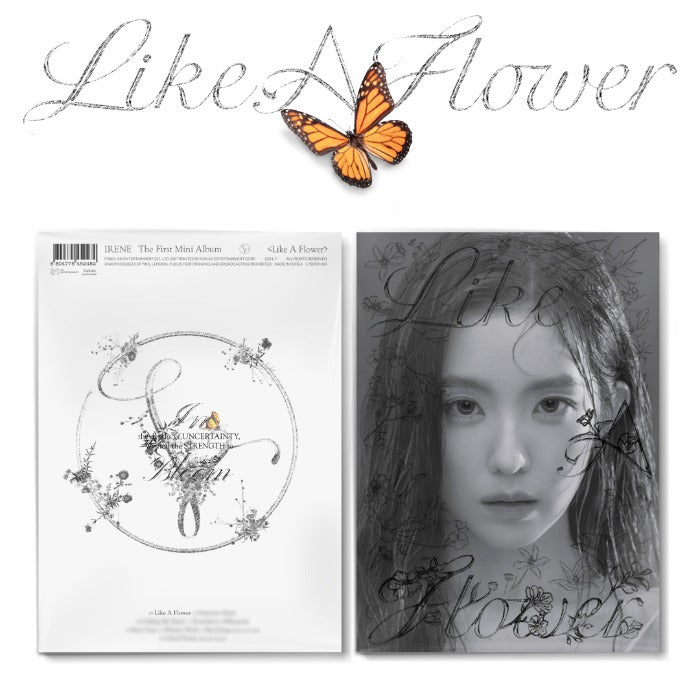 Red Velvet - IRENE - 1st Mini-Album 'Like A Flower' (Photobook Version) + Apple Music POB Photocard