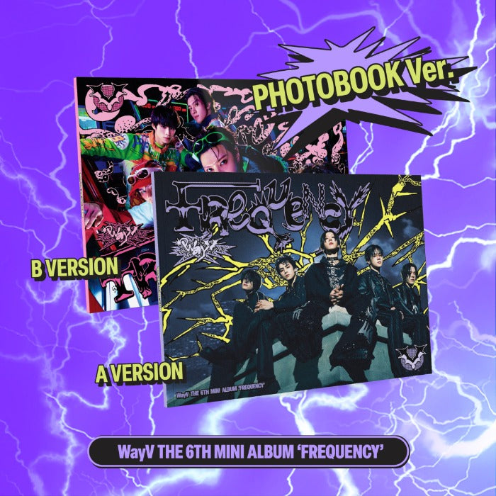 WayV - 6th Mini-Album 'FREQUENCY' (Photo Book Version)