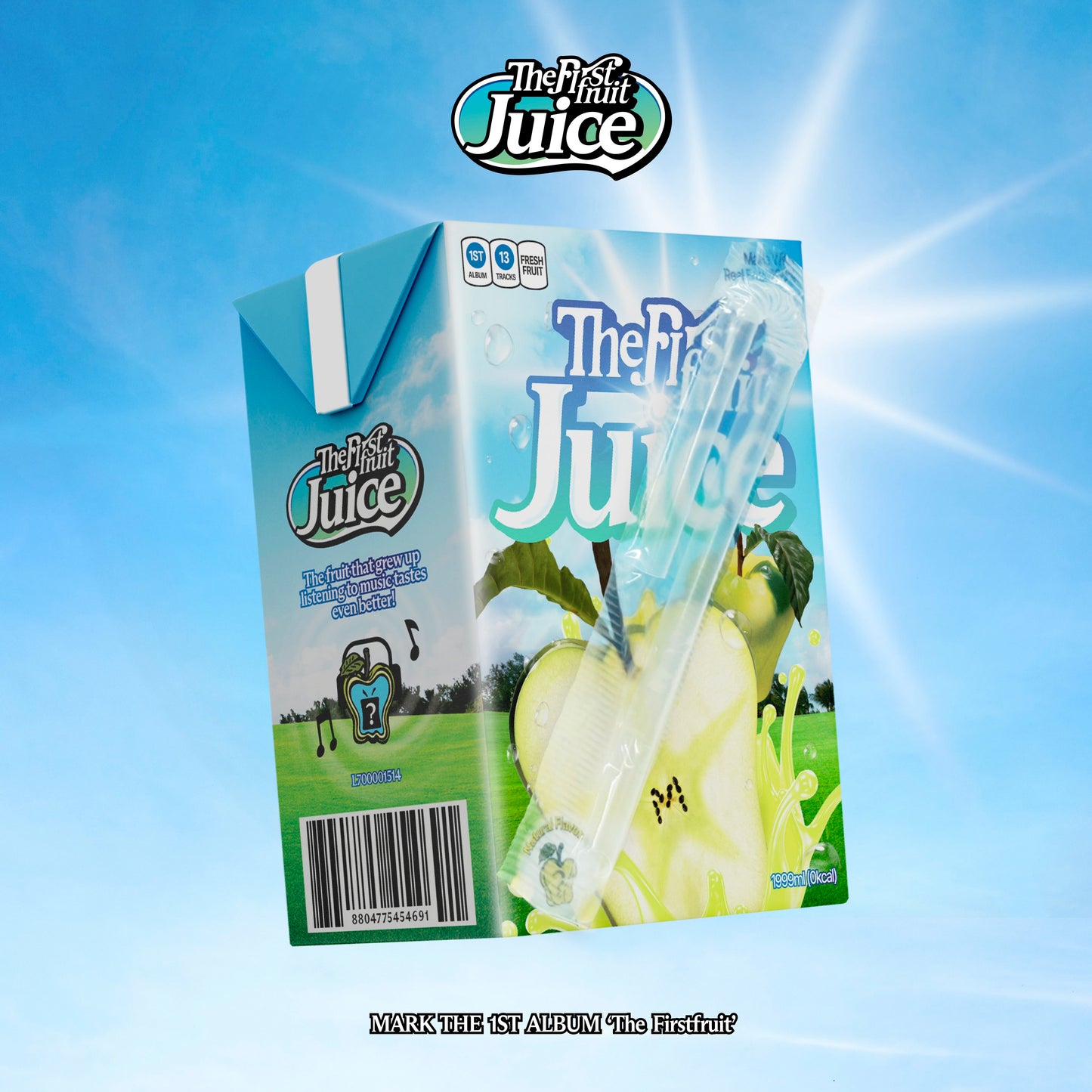 NCT - MARK - 1st Album 'The Firstfruit' (First Juice Version) (SMART ALBUM)