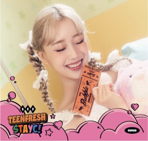 STAYC - 3rd Mini-Album 'TEENFRESH' (Digipak Version) (US Version) + Pop-up Exclusive Photocard