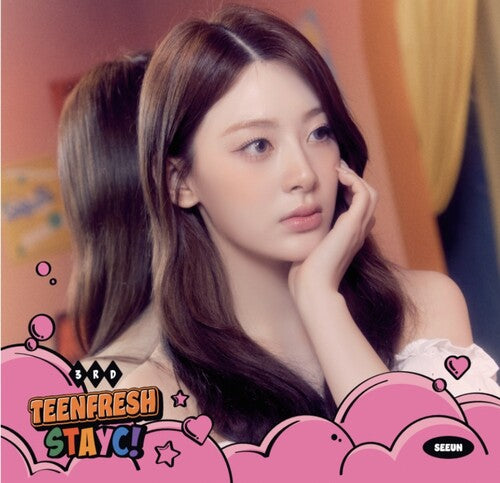 STAYC - 3rd Mini-Album 'TEENFRESH' (Digipak Version) (US Version) + Pop-up Exclusive Photocard