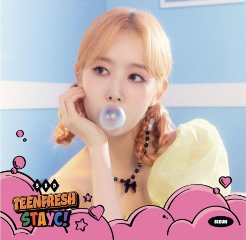 STAYC - 3rd Mini-Album 'TEENFRESH' (Digipak Version) (US Version) + Pop-up Exclusive Photocard
