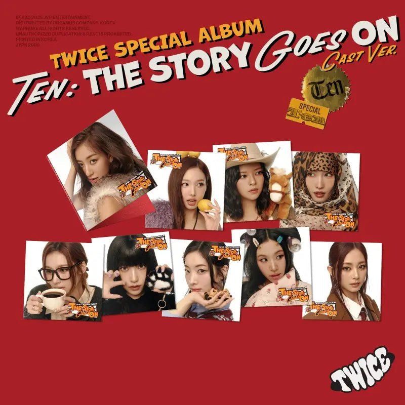 TWICE TEN STORY GOES ON ダヒョン コンプセット ラキドロ TWICE - TEN: The Story Goes On (Cast ver.) – Kloud K-Pop Store