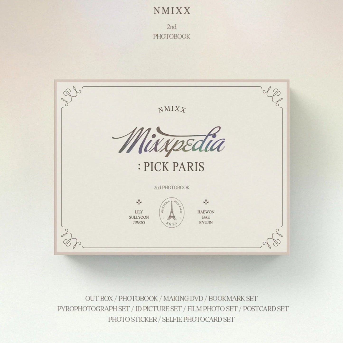 NMIXX - 2nd Photobook 'MIXXPEDIA : PICK PARIS'