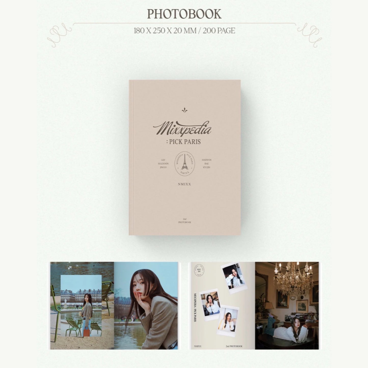NMIXX - 2nd Photobook 'MIXXPEDIA : PICK PARIS'
