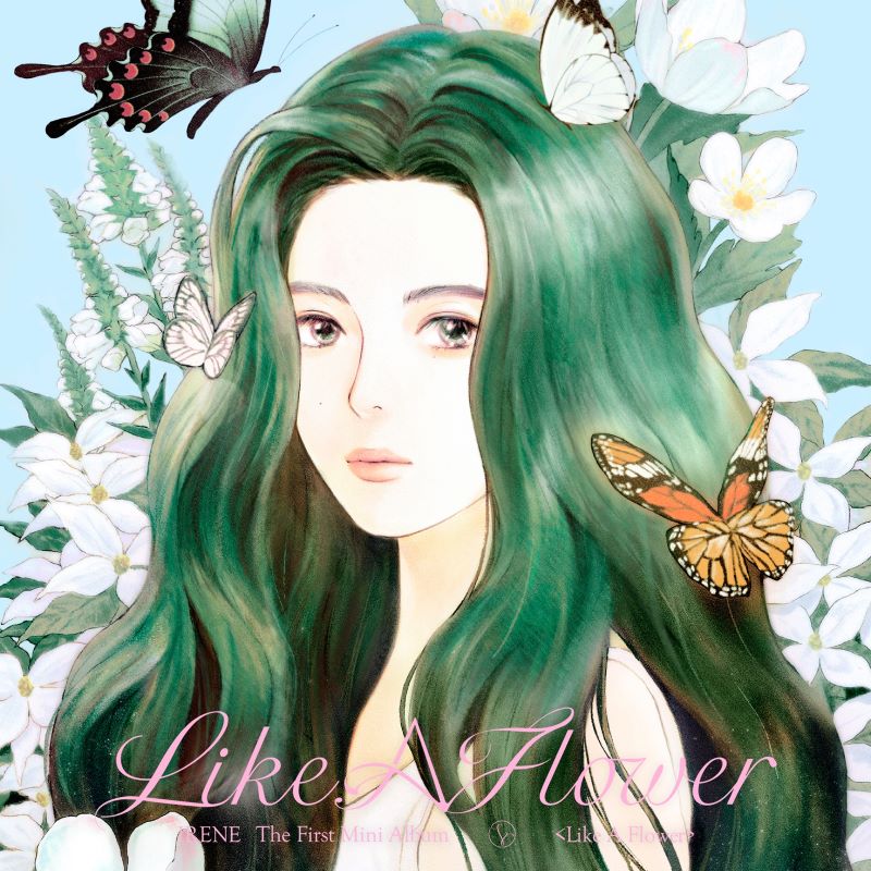 Red Velvet - IRENE - 1st Mini-Album 'Like A Flower' (Photobook Version) + Apple Music POB Photocard