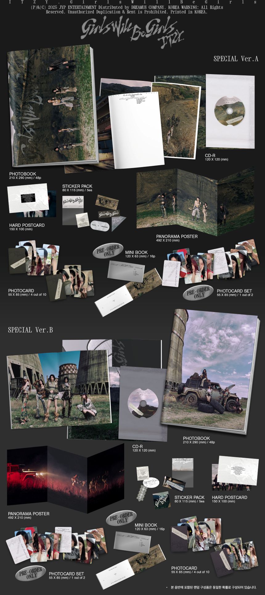 ITZY - 'Girls Will Be Girls' (Special Edition Ver.)