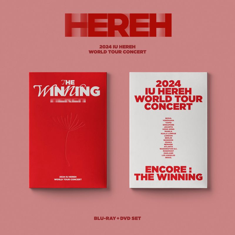 IU - 2024 IU 'HEREH' WORLD TOUR CONCERT (Blu-Ray + DVD Set) + POB Photocard Set