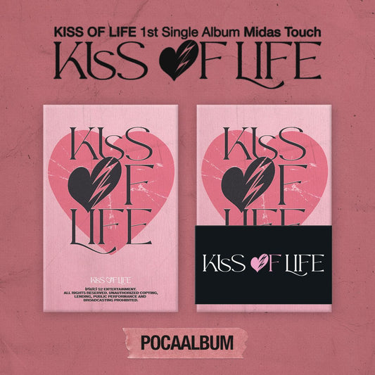 KISS OF LIFE - 1st Single Album 'Midas Touch' (POCA Album Version)