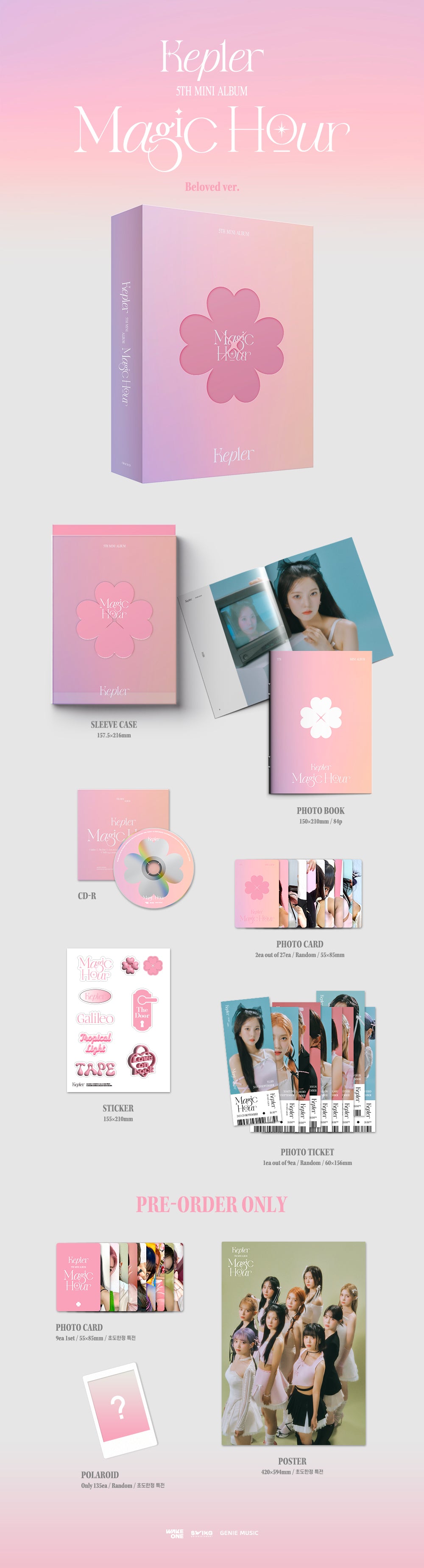 Kep1er - 5th Mini-Album 'Magic Hour'