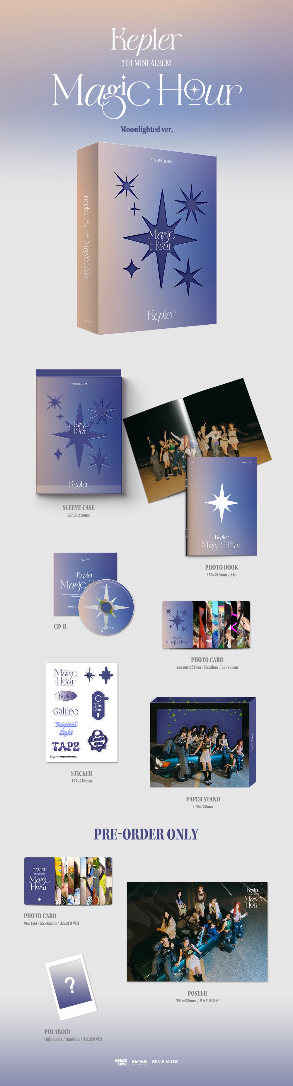Kep1er - 5th Mini-Album 'Magic Hour'
