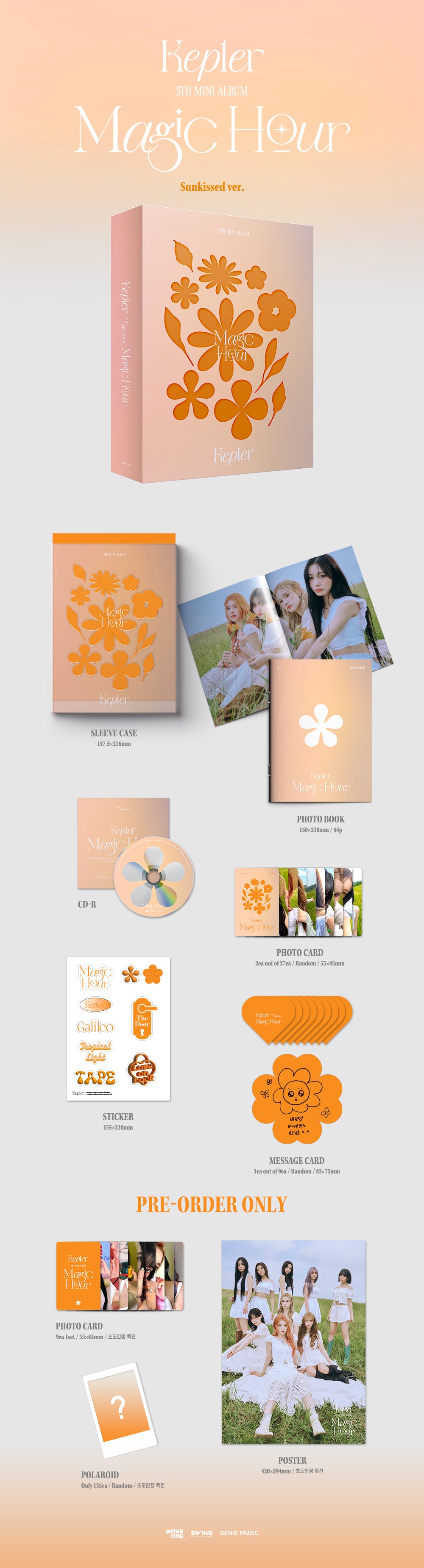 Kep1er - 5th Mini-Album 'Magic Hour'