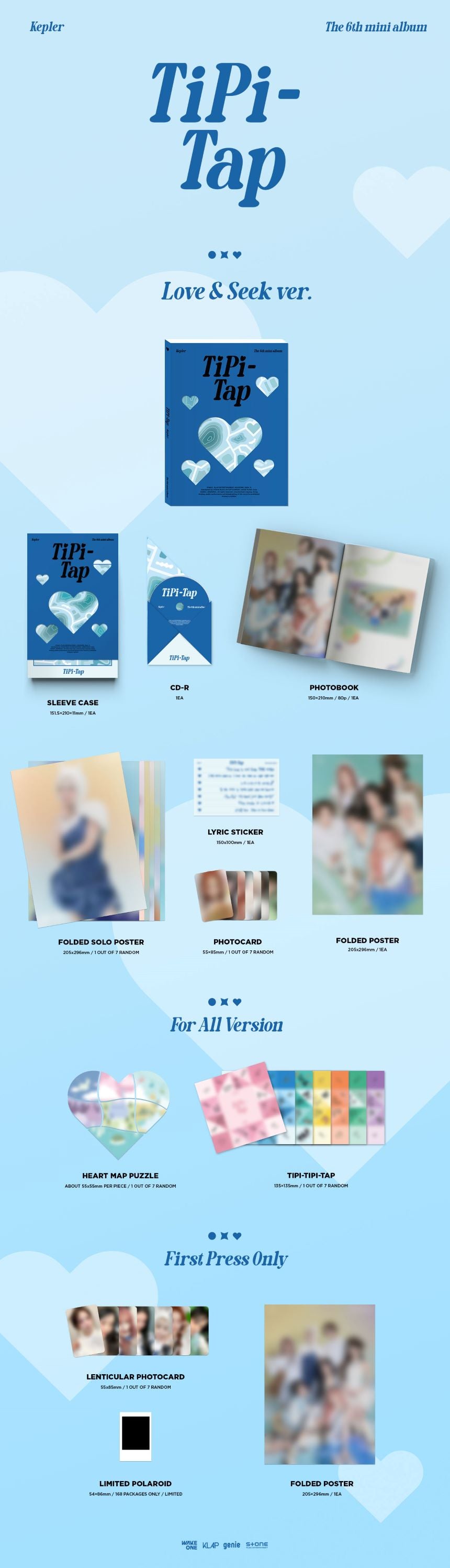 Kep1er - 6th Mini-Album 'TiPi-TaP' (Standard Version)