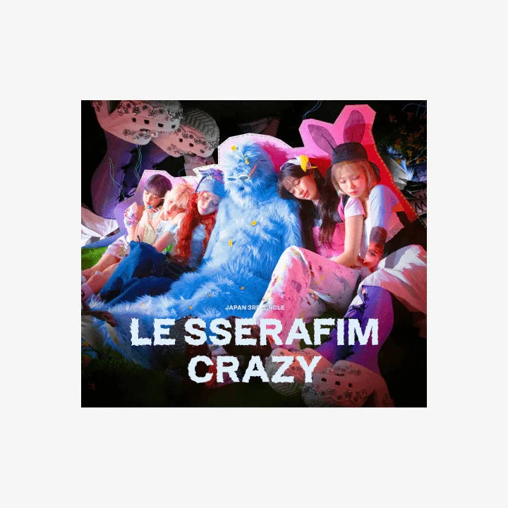 LE SSERAFIM - 3rd Japanese Single 'CRAZY' (Limited A Version)