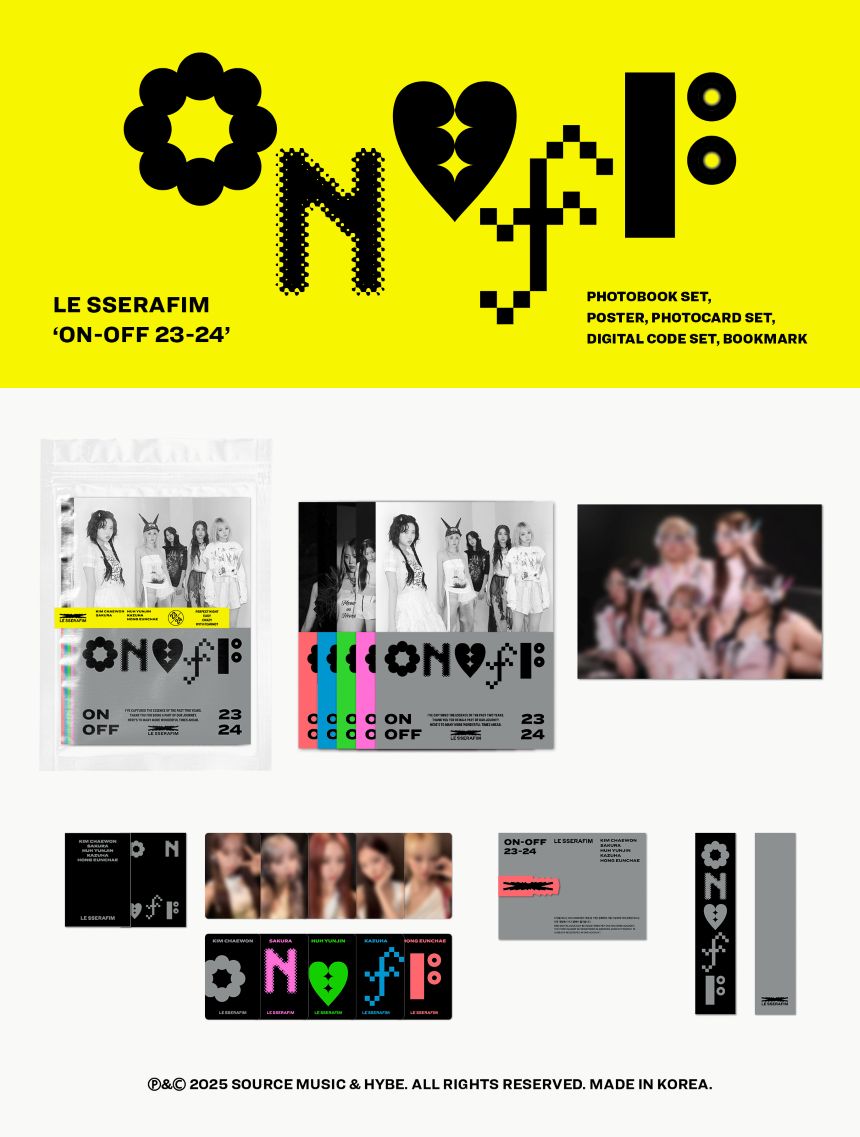 LE SSERAFIM - 'ON-OFF 23-24'