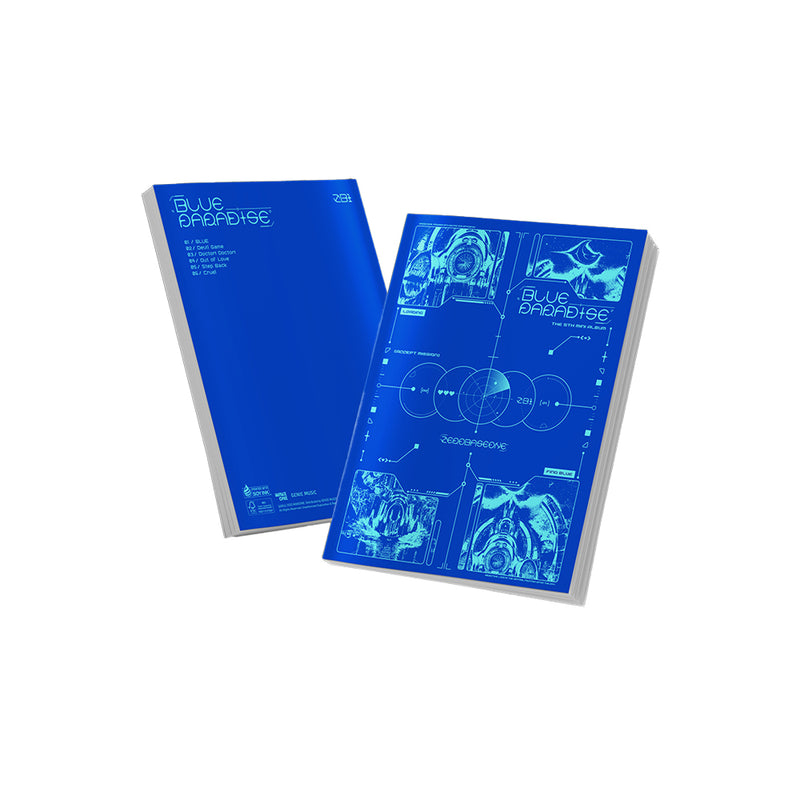 ZEROBASEONE - 5th Mini-Album 'BLUE PARADISE' (Standard Version)