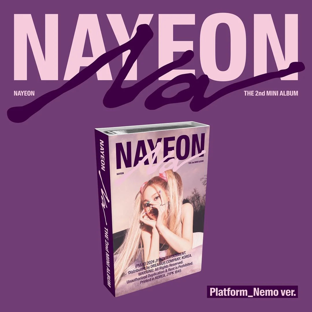 TWICE - NAYEON - 2nd Mini-Album 'NA' (Platform_Nemo Version TWICE - NAYEON - 2nd Mini-Album 'NA' (Platform_Nemo Version