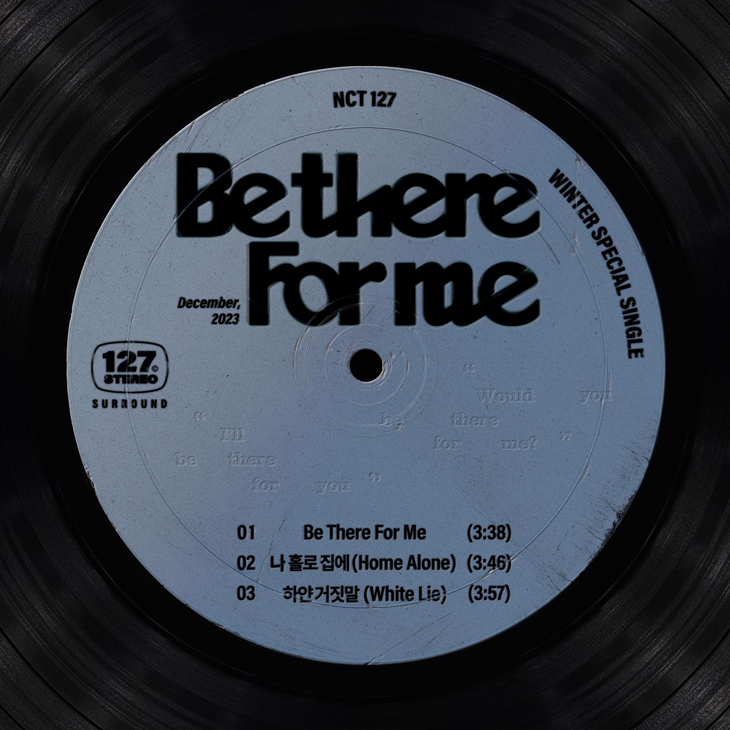 NCT 127 - Winter Special Single 'Be There for Me' (127 STEREO Version)