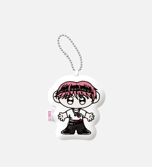 NCT DREAM - 2025 NCT DREAM POP-UP 'TIME RIDERS' MD - Random Mini Cushion Key Ring