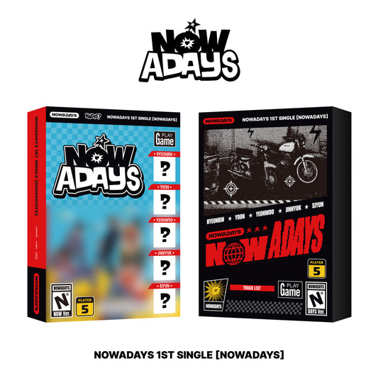 NOWADAYS - 1st Single Album 'NOWADAYS' + Apple Music POB Photocard