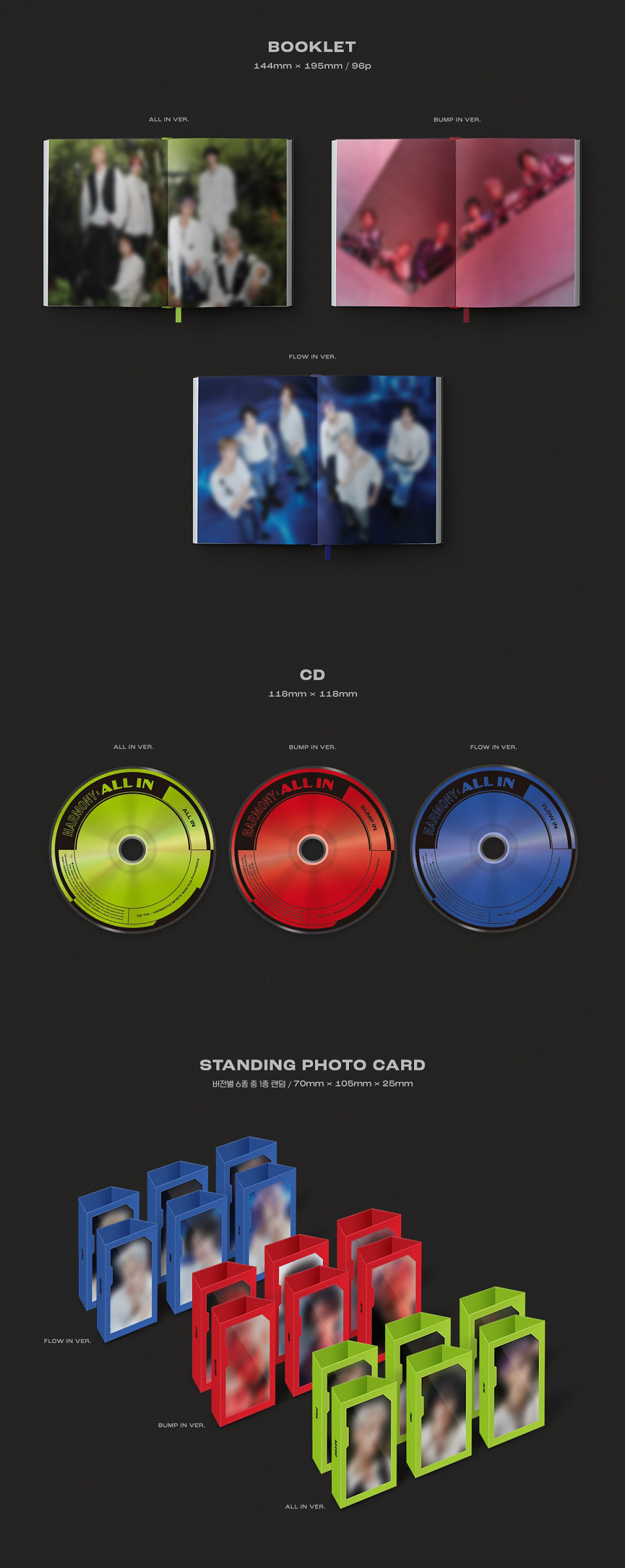 P1Harmony - 6th Mini-Album 'HARMONY : ALL IN'