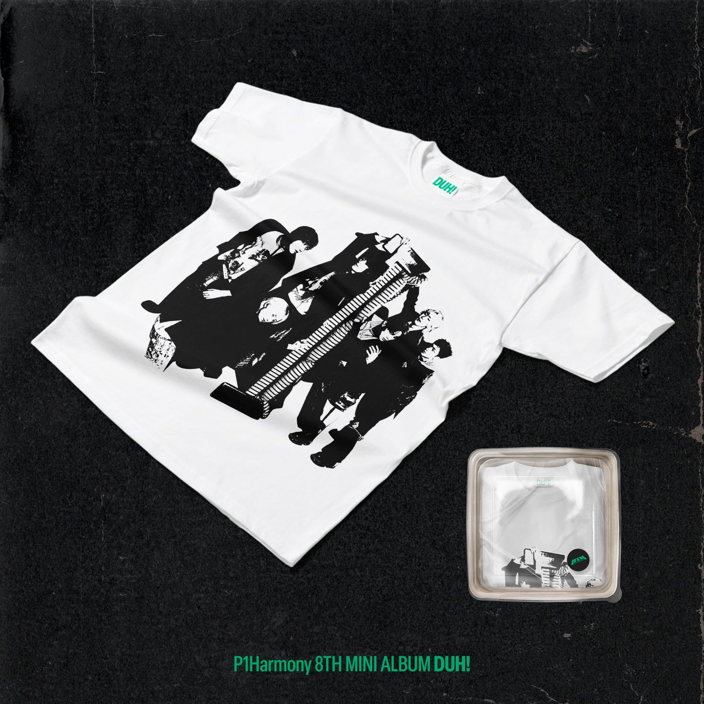 P1Harmony - 8th Mini-Album 'DUH!' (Plain White T Version) (Special Box Set)