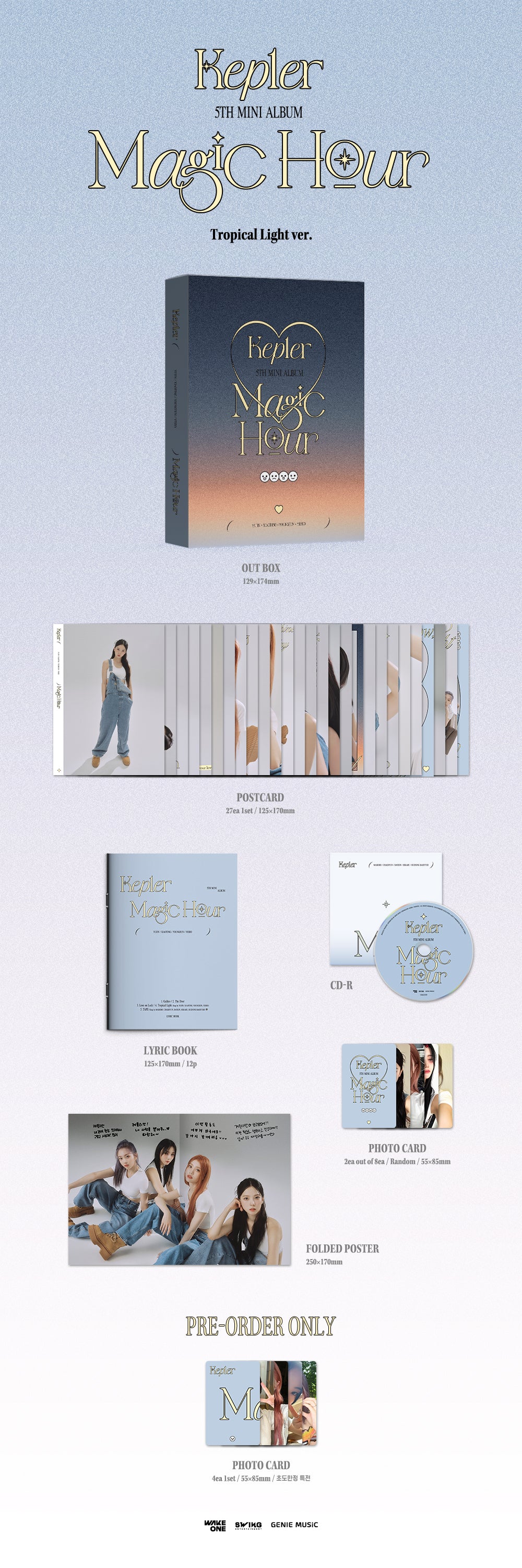 Kep1er - 5th Mini-Album 'Magic Hour' (MAGIC HOUR UNIT Version)
