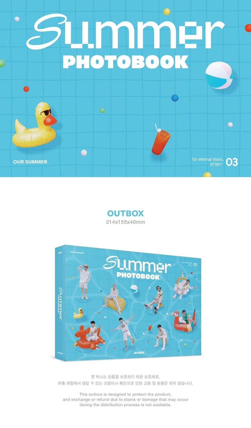ATEEZ - 2023 Summer Photobook + POB