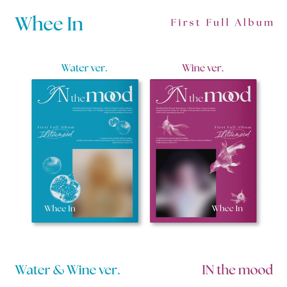 MAMAMOO - Whee In - 1st Full Album 'IN the mood' (Photobook Version) + Apple Music POB