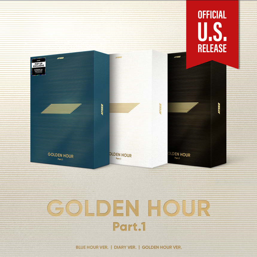 ATEEZ 에이티즈 - 'GOLDEN HOUR : Part 1' (Box Set Version