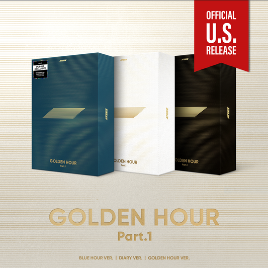 [PRE-ORDER] ATEEZ 에이티즈 - 'GOLDEN HOUR : Part 1' (Box Set Version) (US Exclusive)