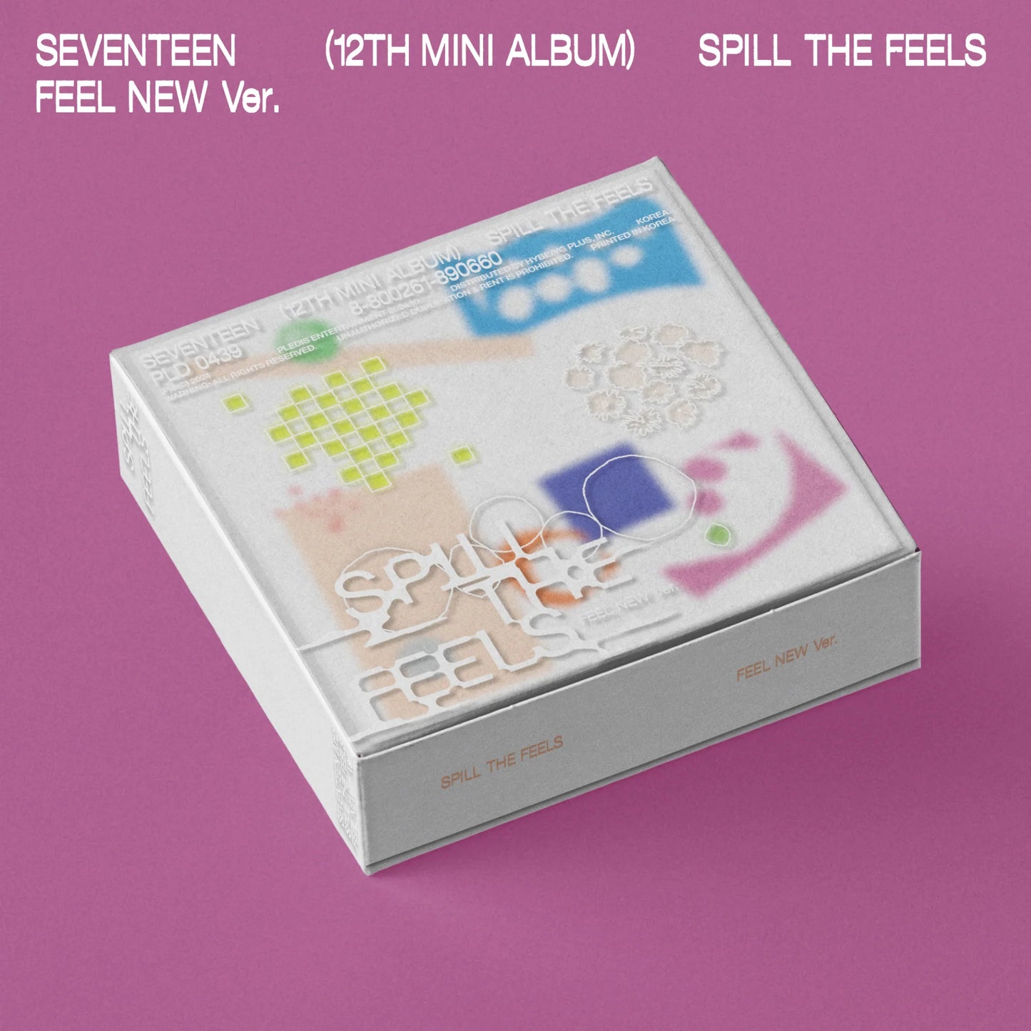 Seventeen - 12th Mini-Album 'SPILL THE FEELS' (Standard Version)