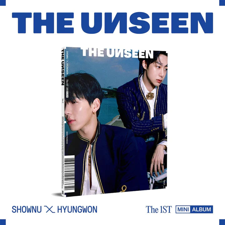 MONSTA X - SHOWNU x HYUNGWON - 1st Mini-Album ‘THE UNSEEN’