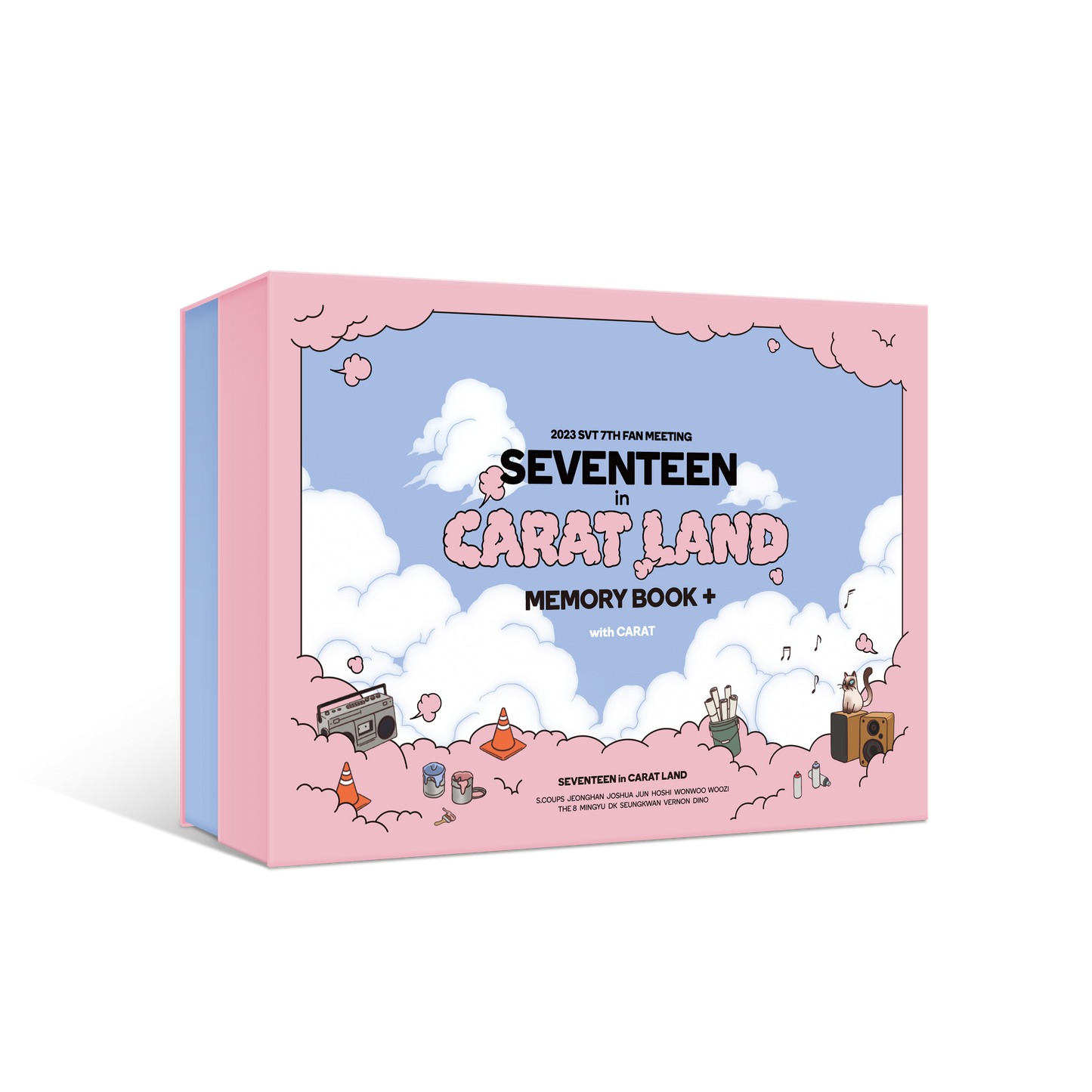 Seventeen - 2023 7th Fan Meeting 'SEVENTEEN in CARAT LAND' Memory Book + Digital Code