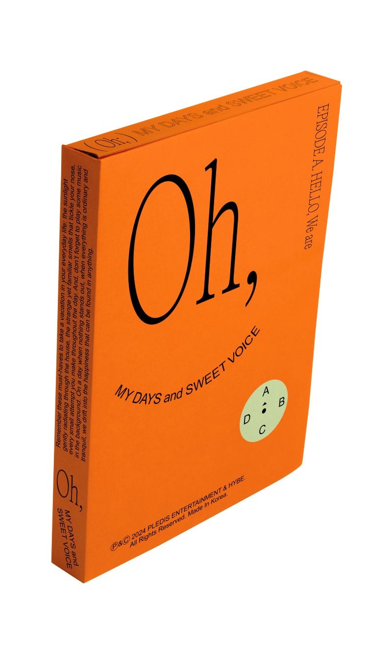 Seventeen - Episode A & B: Oh, My Days and Sweet Voice (Digital Code) + Apple Music POB Bookmark