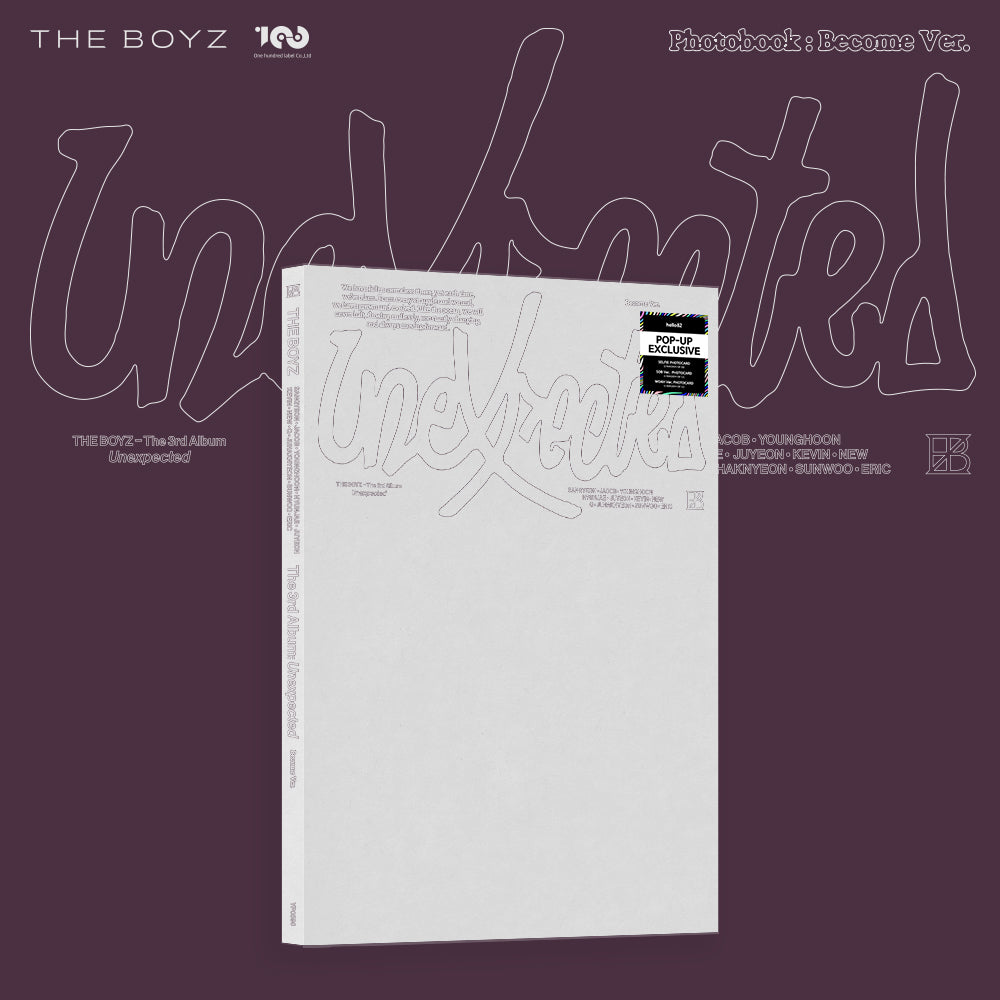 THE BOYZ - 3rd Album 'Unexpected' (Pop-up Exclusive)