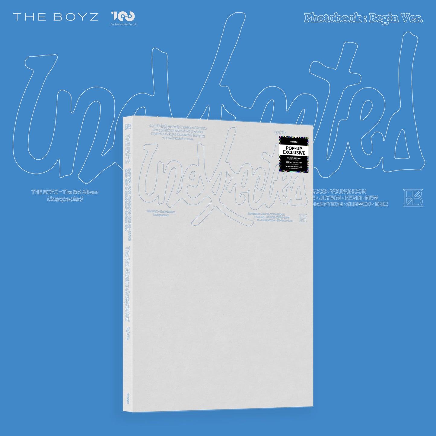 THE BOYZ - 3rd Album 'Unexpected' (Pop-up Exclusive)