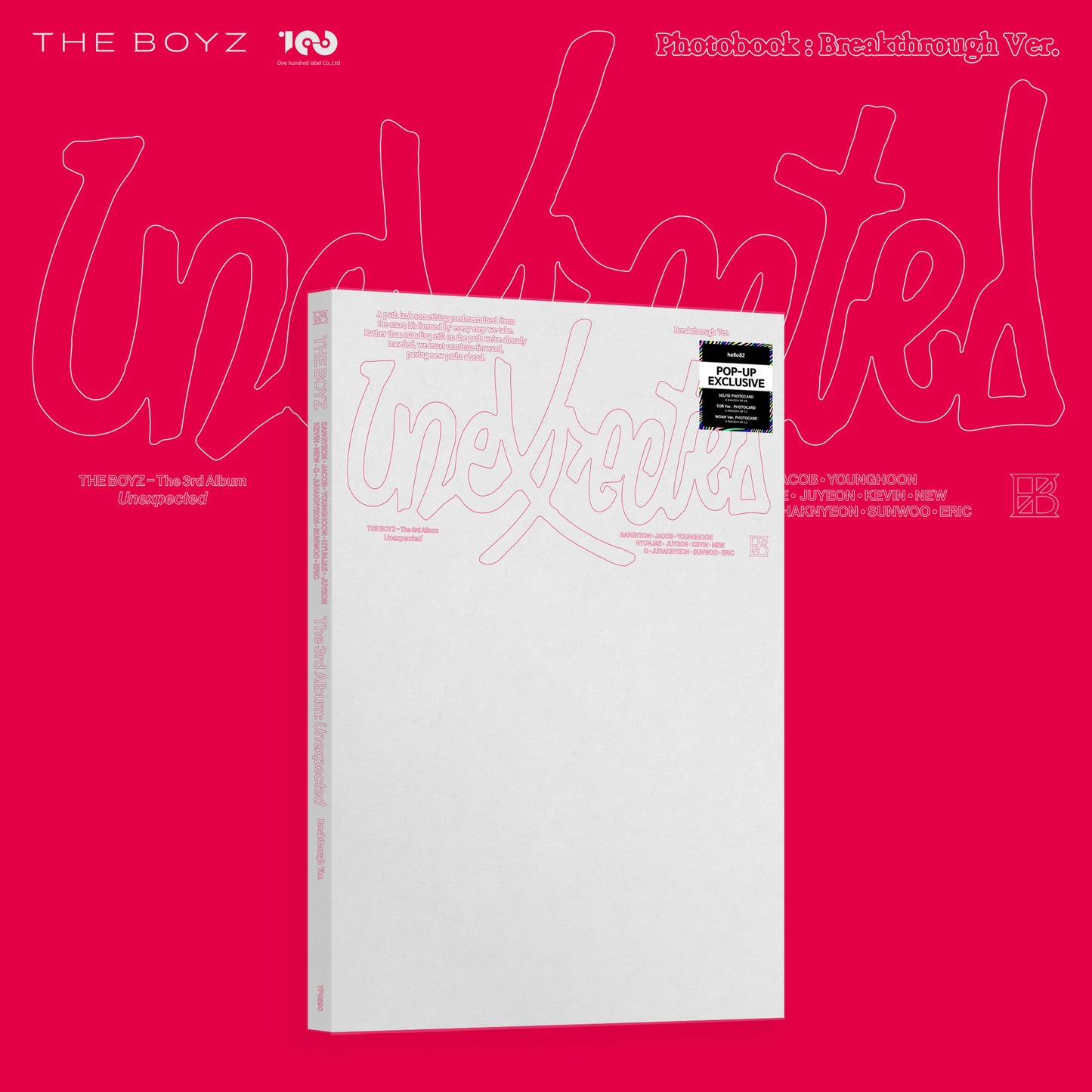THE BOYZ - 3rd Album 'Unexpected' (Pop-up Exclusive)