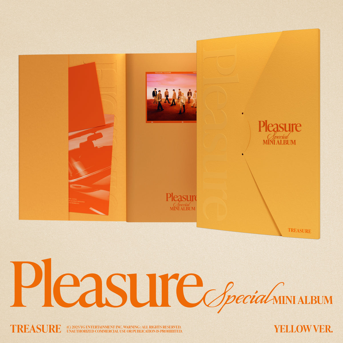 TREASURE - Special Mini-Album 'PLEASURE' + Soundwave POB Photocard