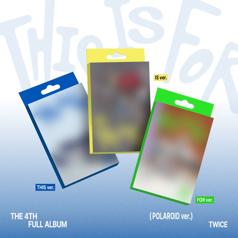 TWICE - 4th Album 'This is For' (POLAROID Version)
