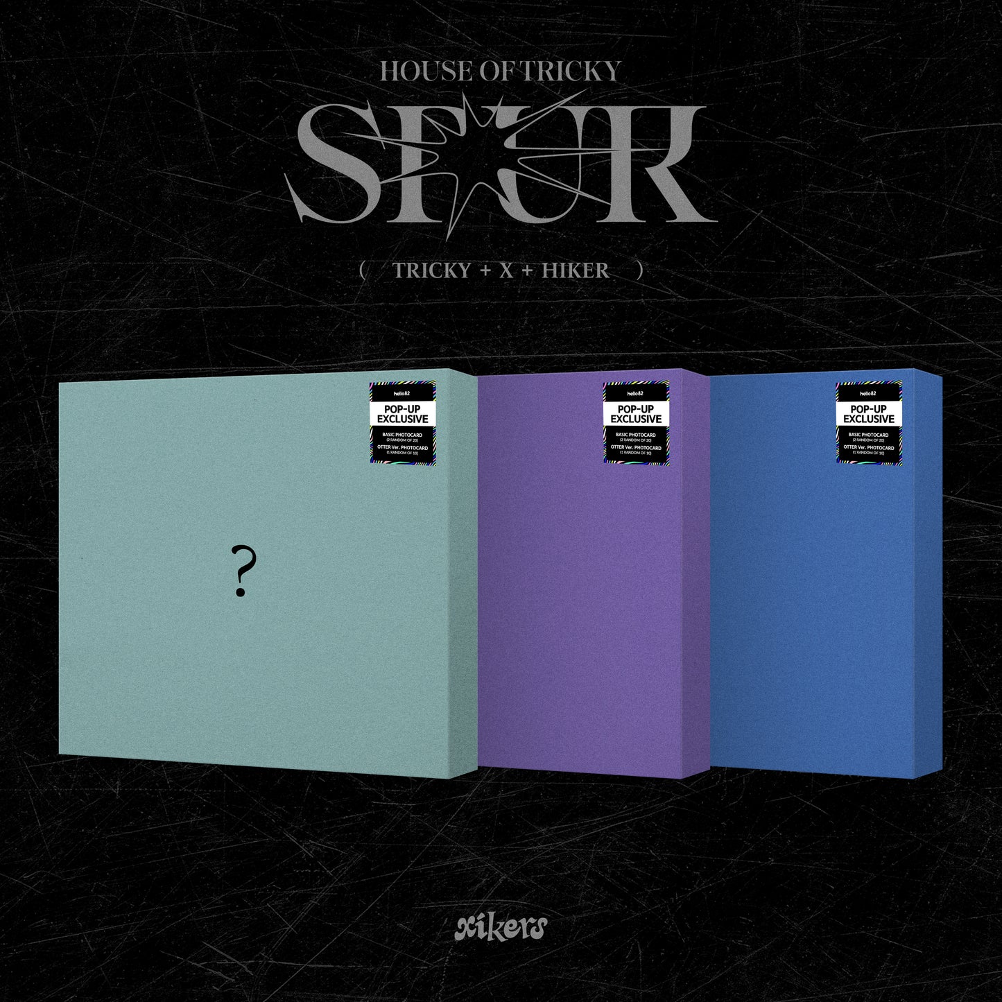 xikers - 5th Mini-Album 'HOUSE OF TRICKY: SPUR' (US Version) (hello82 Pop-up Exclusive)