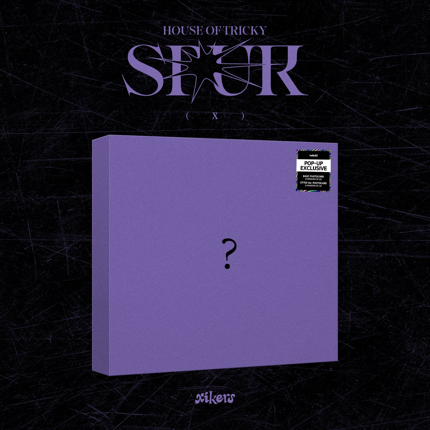 xikers - 5th Mini-Album 'HOUSE OF TRICKY: SPUR' (US Version) (hello82 Pop-up Exclusive)