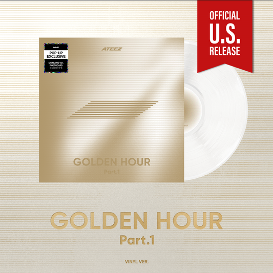 [PRE-ORDER] ATEEZ 에이티즈 - 'GOLDEN HOUR : Part 1' (Vinyl Version) (US Exclusive)