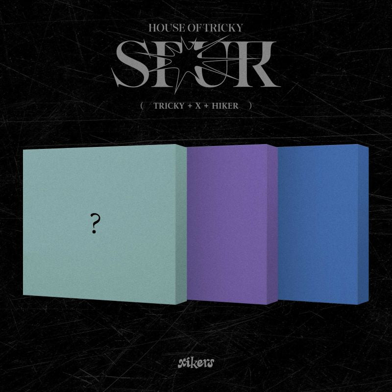 xikers - 5th Mini-Album 'HOUSE OF TRICKY: SPUR' + Apple Music POB Photocard